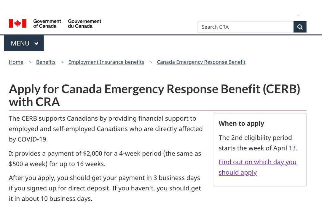 Government Introduces Canada Emergency Response Benefit to Help Workers and Businesses - How to Apply