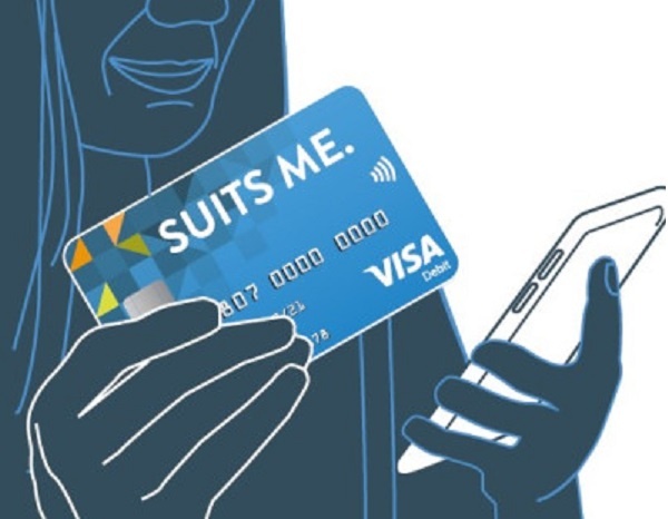 Simple Modern Banking - Check Out The Suits Me Debit Card